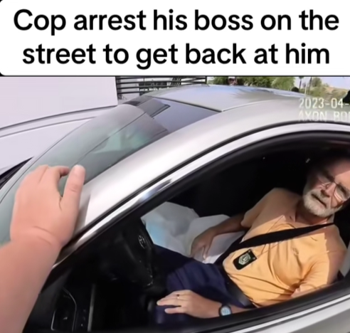 Power Struggle on the Streets: Cop Arrests His Own Boss in Shocking Public Showdown!