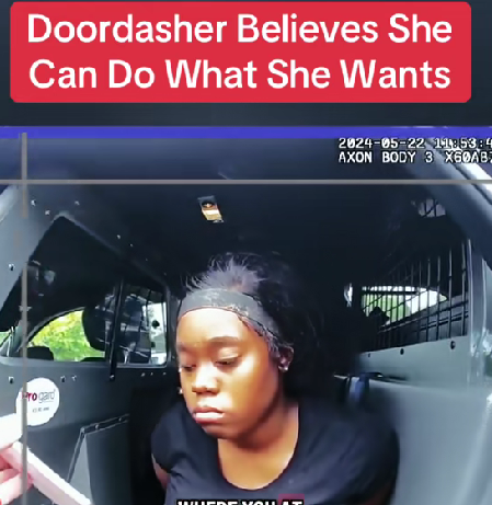 Doordash Delivery Turns Into a Shocking Arrest—She Thought Rules Didn’t Apply to Her! 😱🚔
