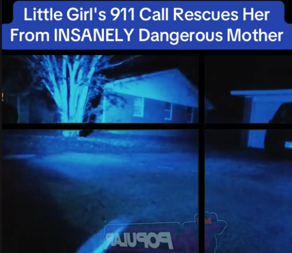 Little Girl’s Brave 911 Call Saves Her From INSANELY Dangerous Mother — Shocking Rescue Caught on Police Cam!
