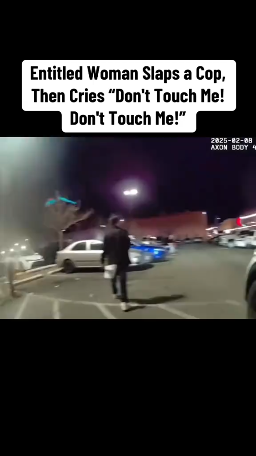 😳 Entitled Woman Slaps Cop, Then Screams “Don’t Touch Me!” — Instant Karma Follows 🚨👋