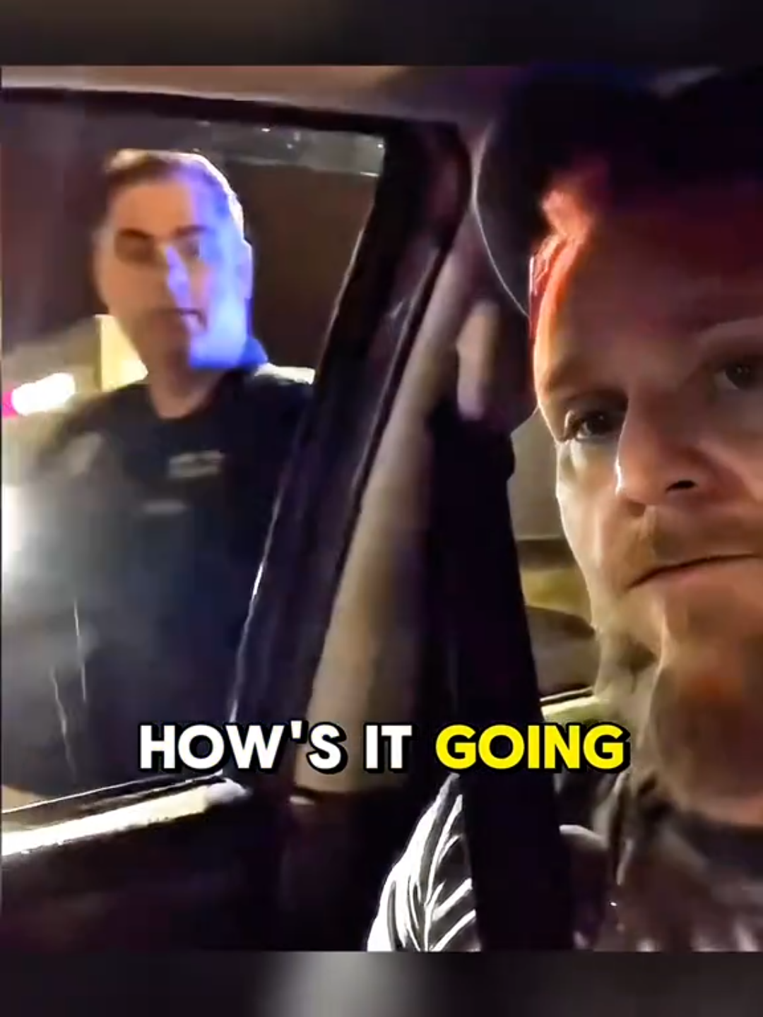 “Unexpected Car-Window Conversation Between Driver and Cop Shocks Viewers”