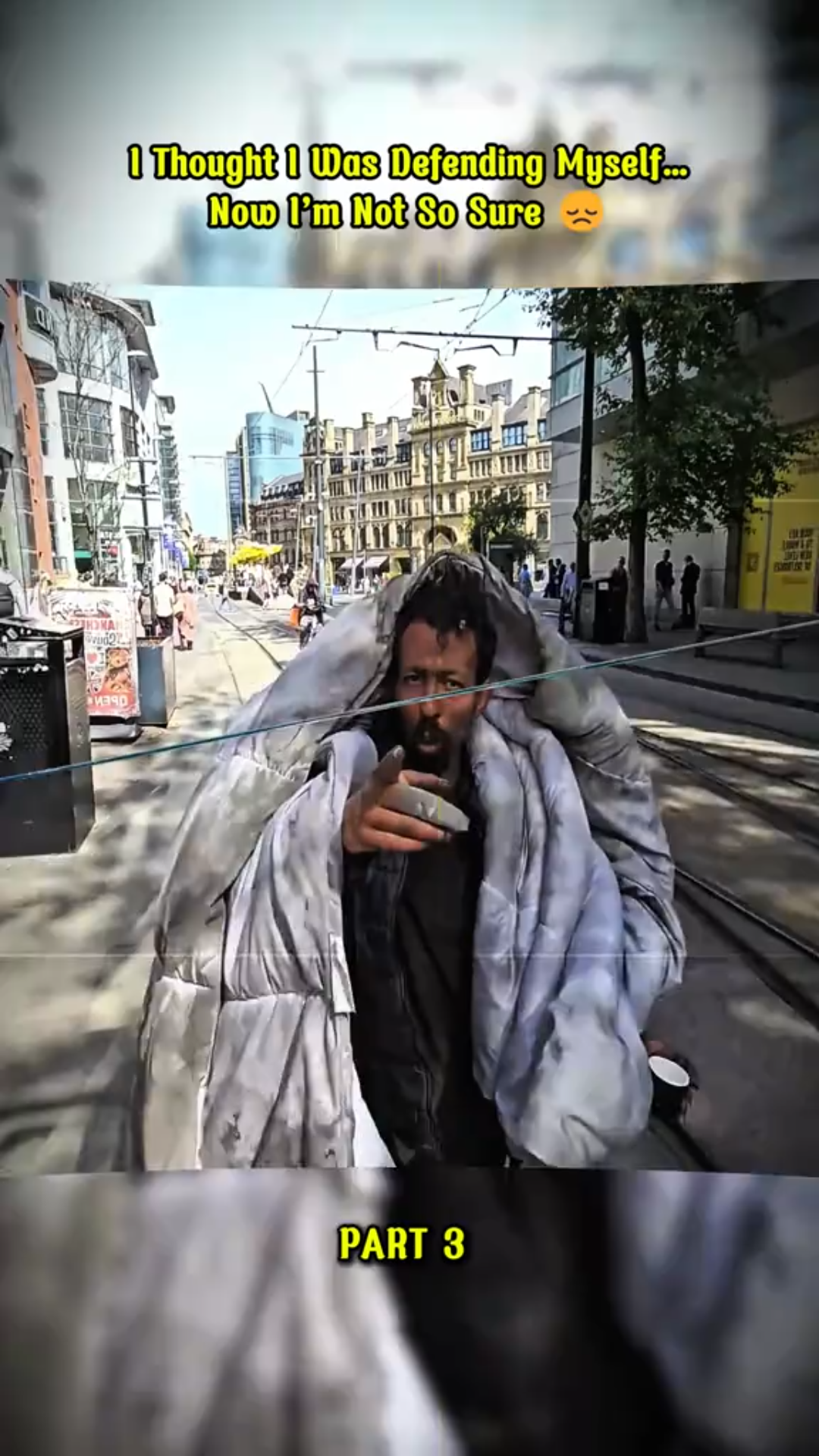 “One Mistake Changed Everything for This Homeless Man 💔”