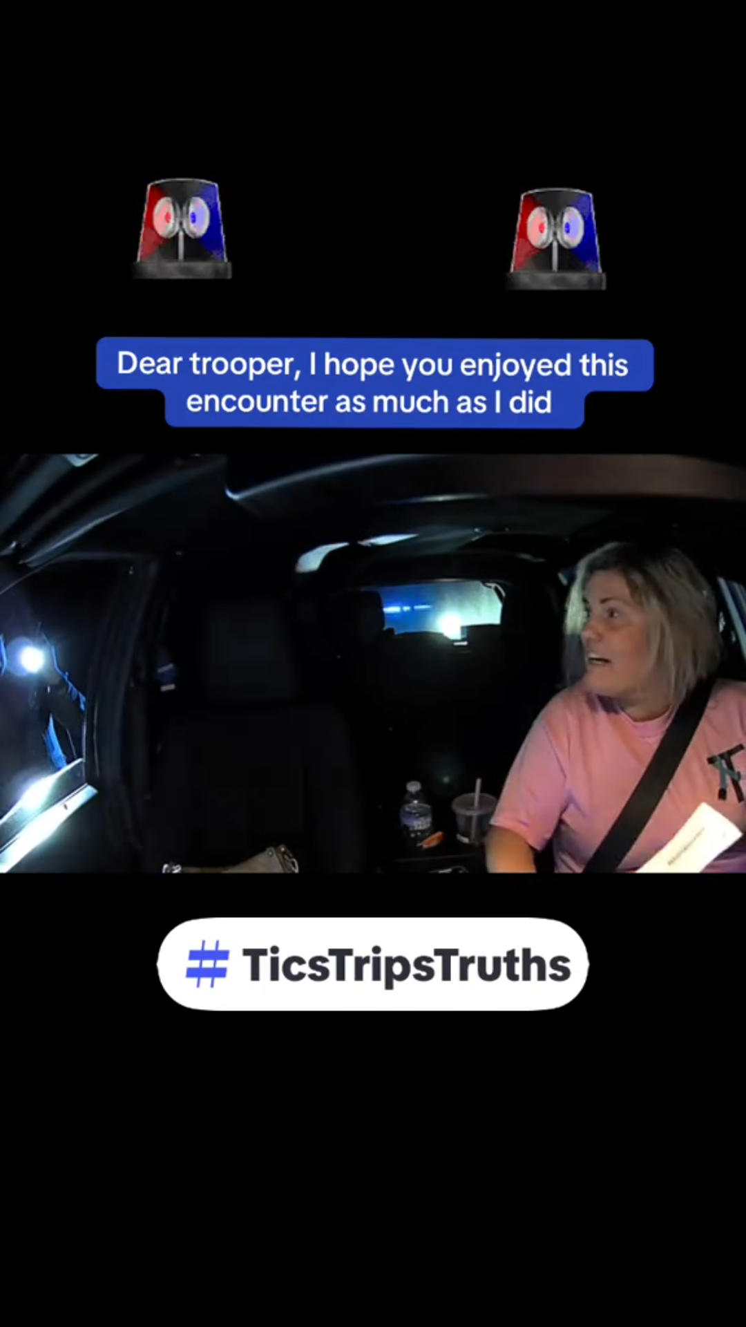 “Tourette’s Driver Thanks Trooper in Viral Post: ‘Sorry for Chasing the Squirrels’”