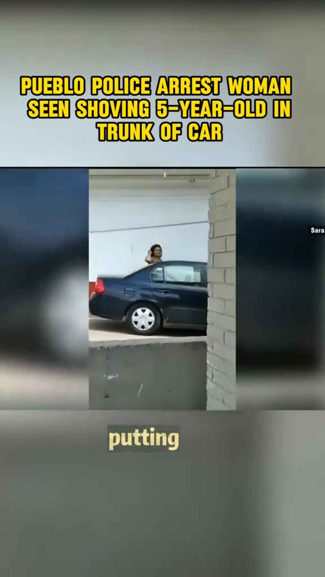 “Bystanders Call 911 as Woman Forces Child Into Trunk—Police Step In”