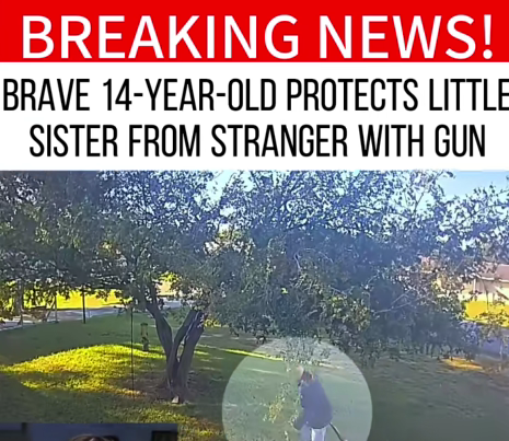 Heroic Teen Saves Little Sister from Armed Stranger — A True Act of Bravery!”