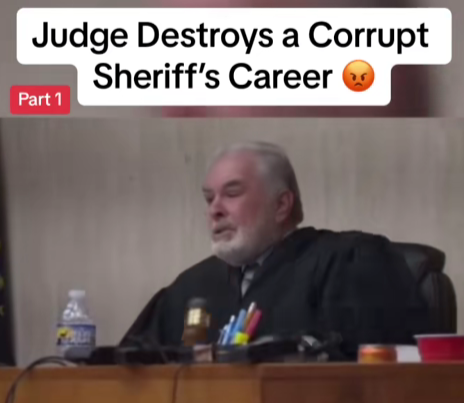 Judge Ends Corrupt Sheriff’s Career in Explosive Courtroom Showdown 