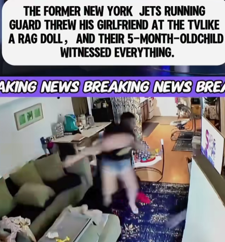 Disturbing Footage Shows Ex-NFL Player’s Violent Outburst Caught on Camera — Baby Was in the Room