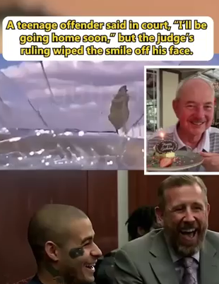 Teen Offender Laughs in Court, Says ‘I’ll Be Going Home Soon’ — But the Judge’s Ruling Wiped the Smile Off His Face