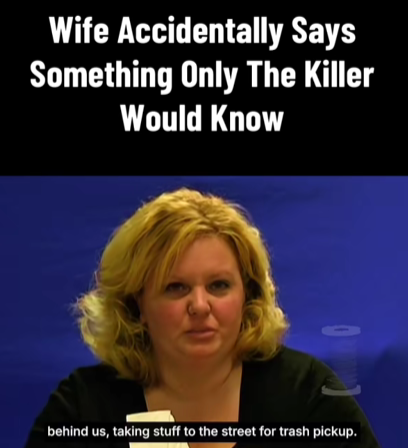 Wife Slips Up During Interview — Reveals Detail Only the Kller Could Have Known 