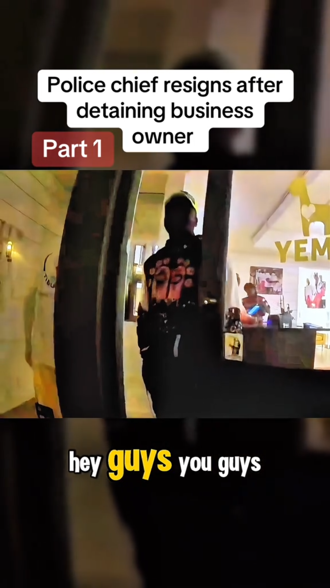 Police Chief Resigns After Detaining Local Business Owner