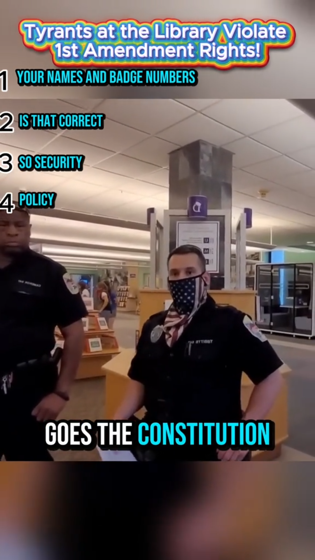 Tyrants at the Library” Accused of Violating First Amendment Rights