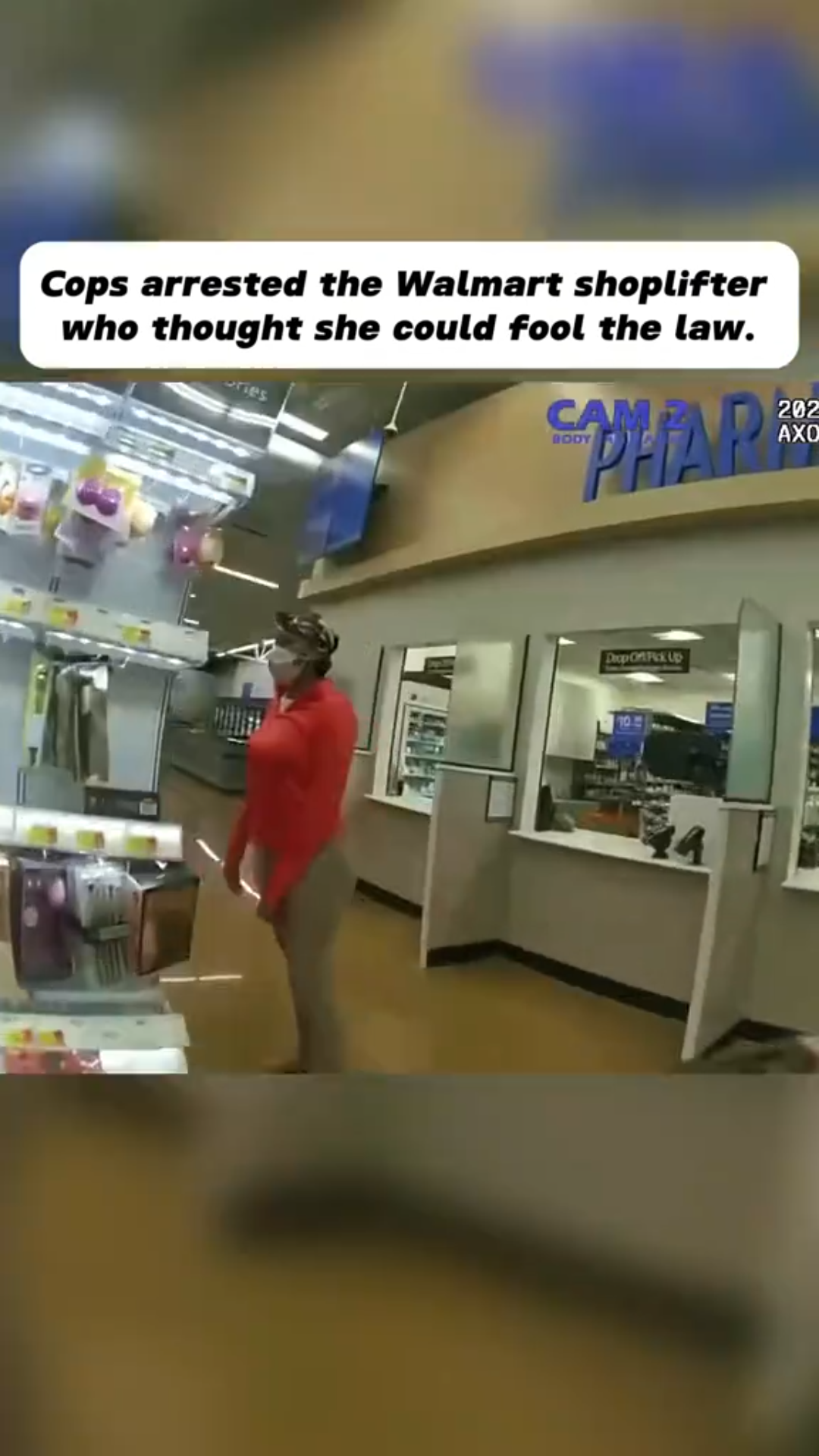 Shoplifter Thinks She Can Easily Fool Cops — But It Backfires Instantly