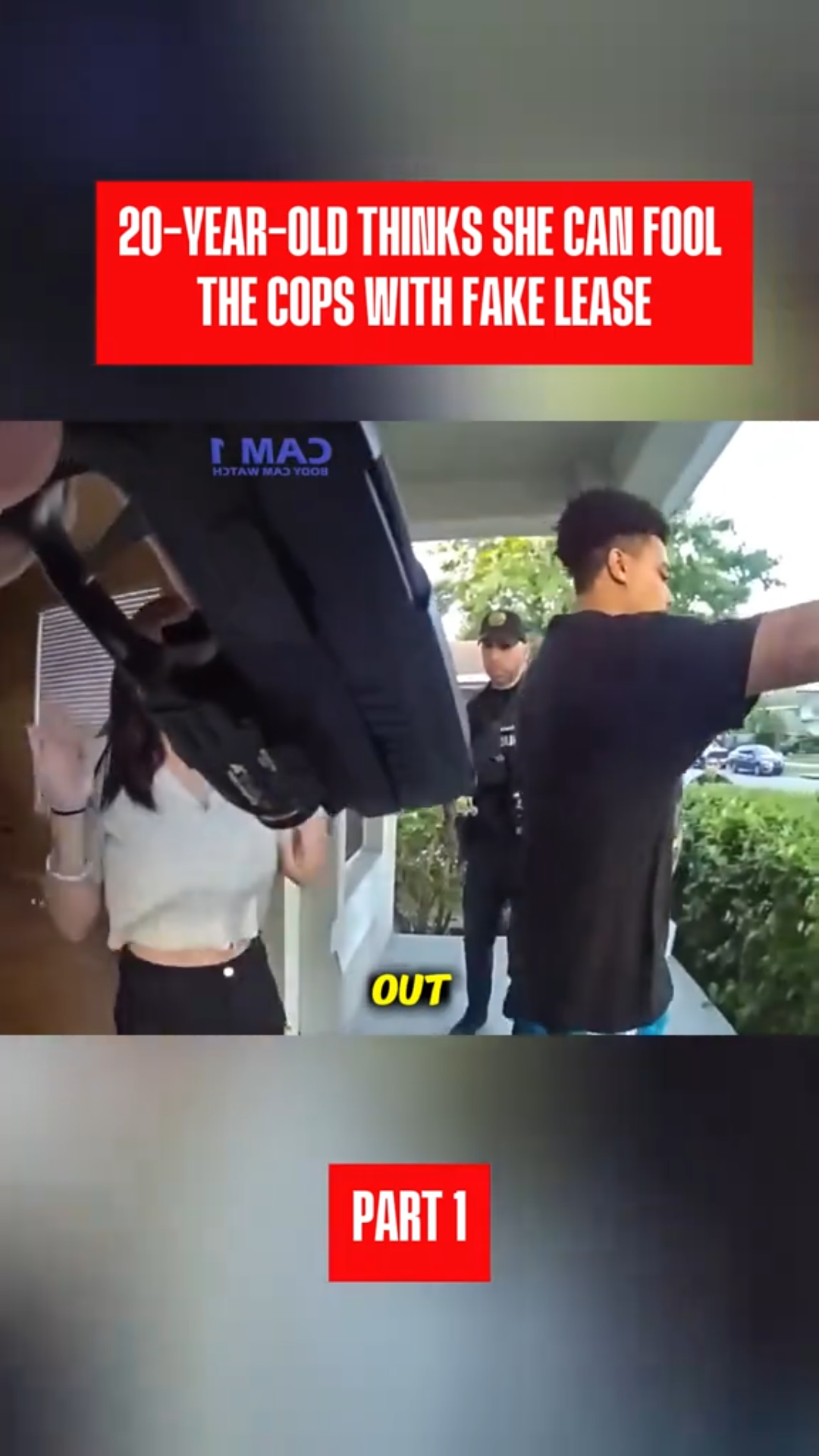 20-Year-Old Girl Thinks She Can Fool the Cops With a Fake Lease — It Doesn’t Go as Planned