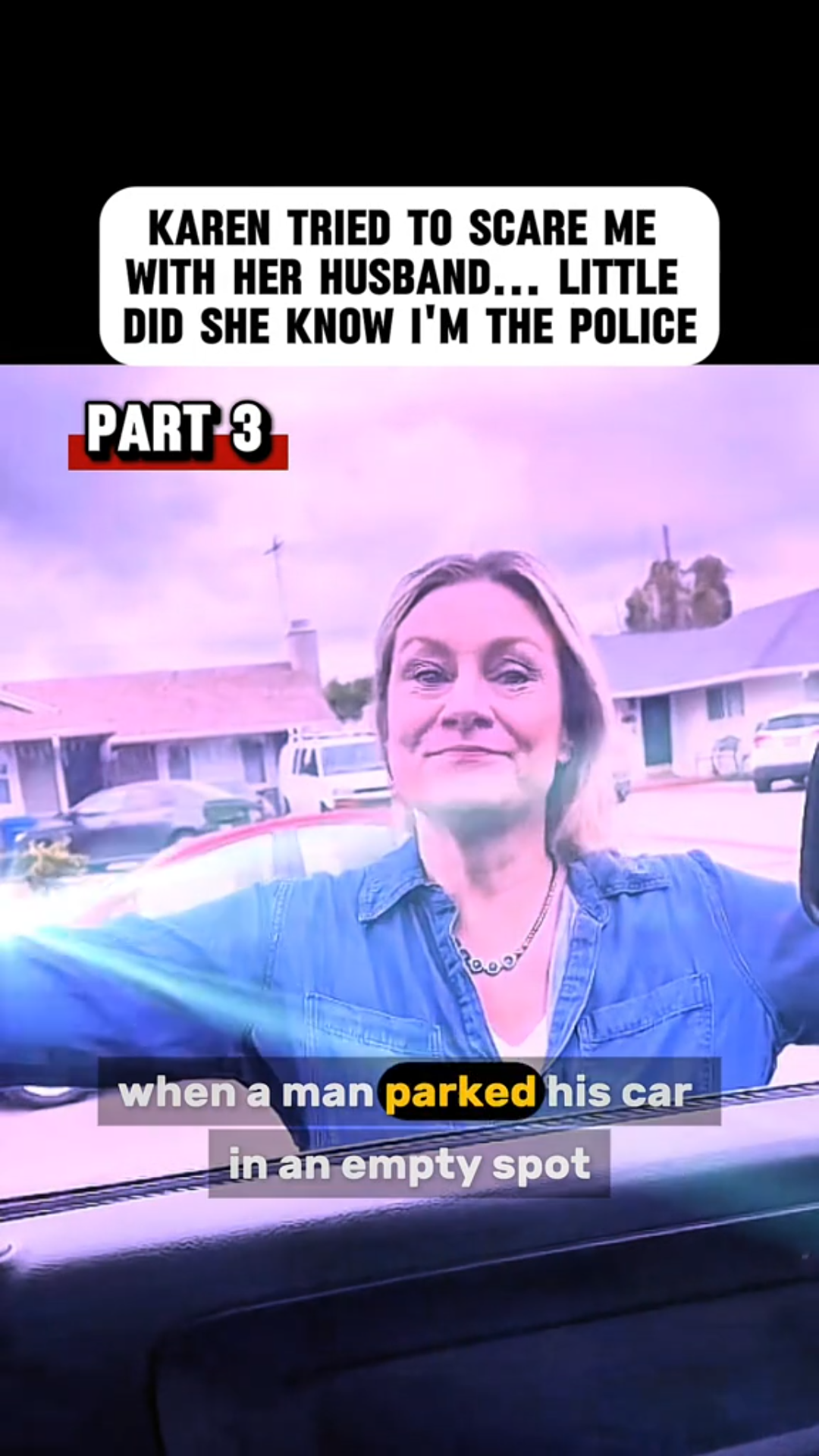 “Karen Tried to Scare Me With Her Husband… Little Did She Know I’m the Police”