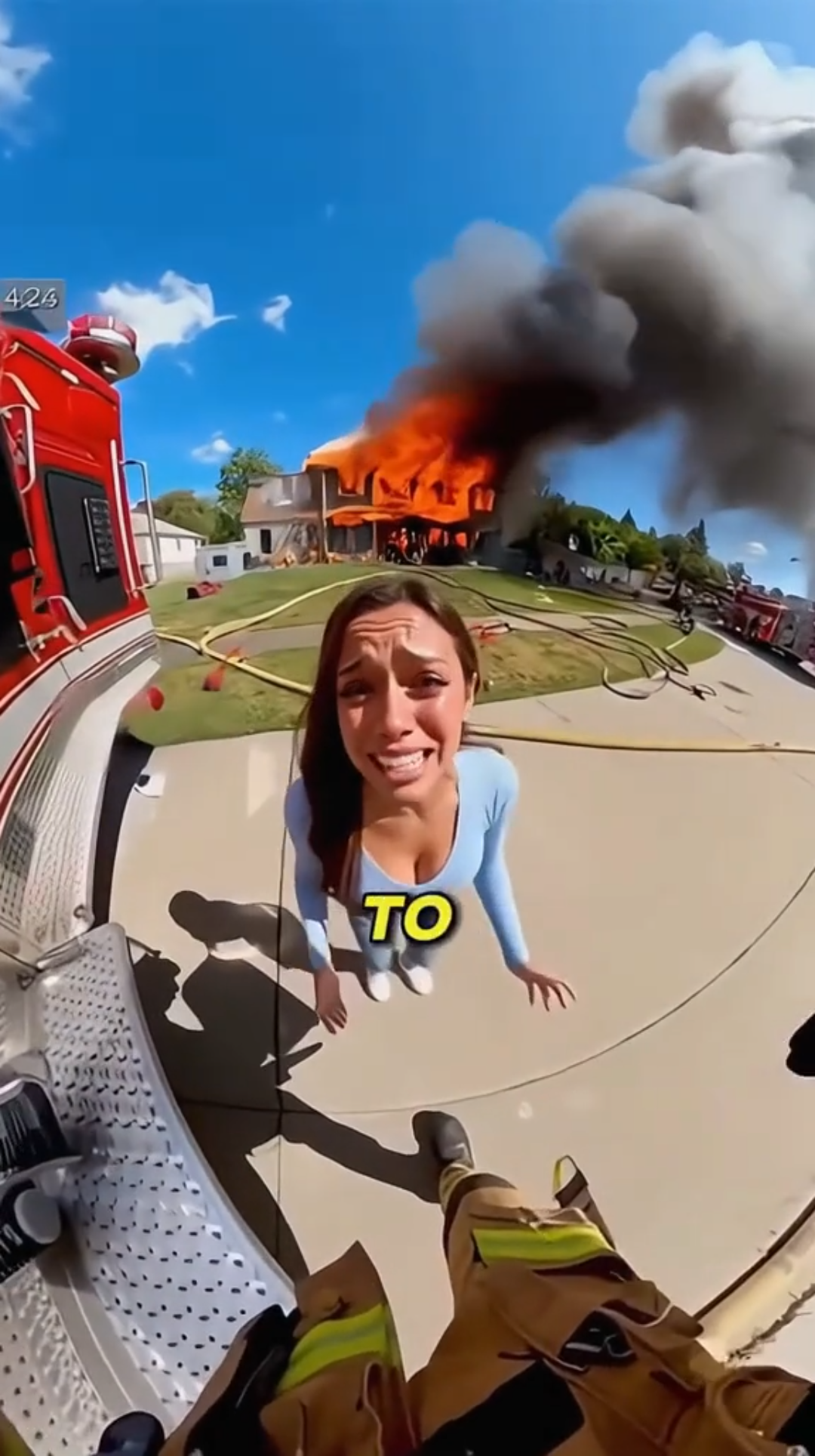 Firefighter Risks It All For One Puppy