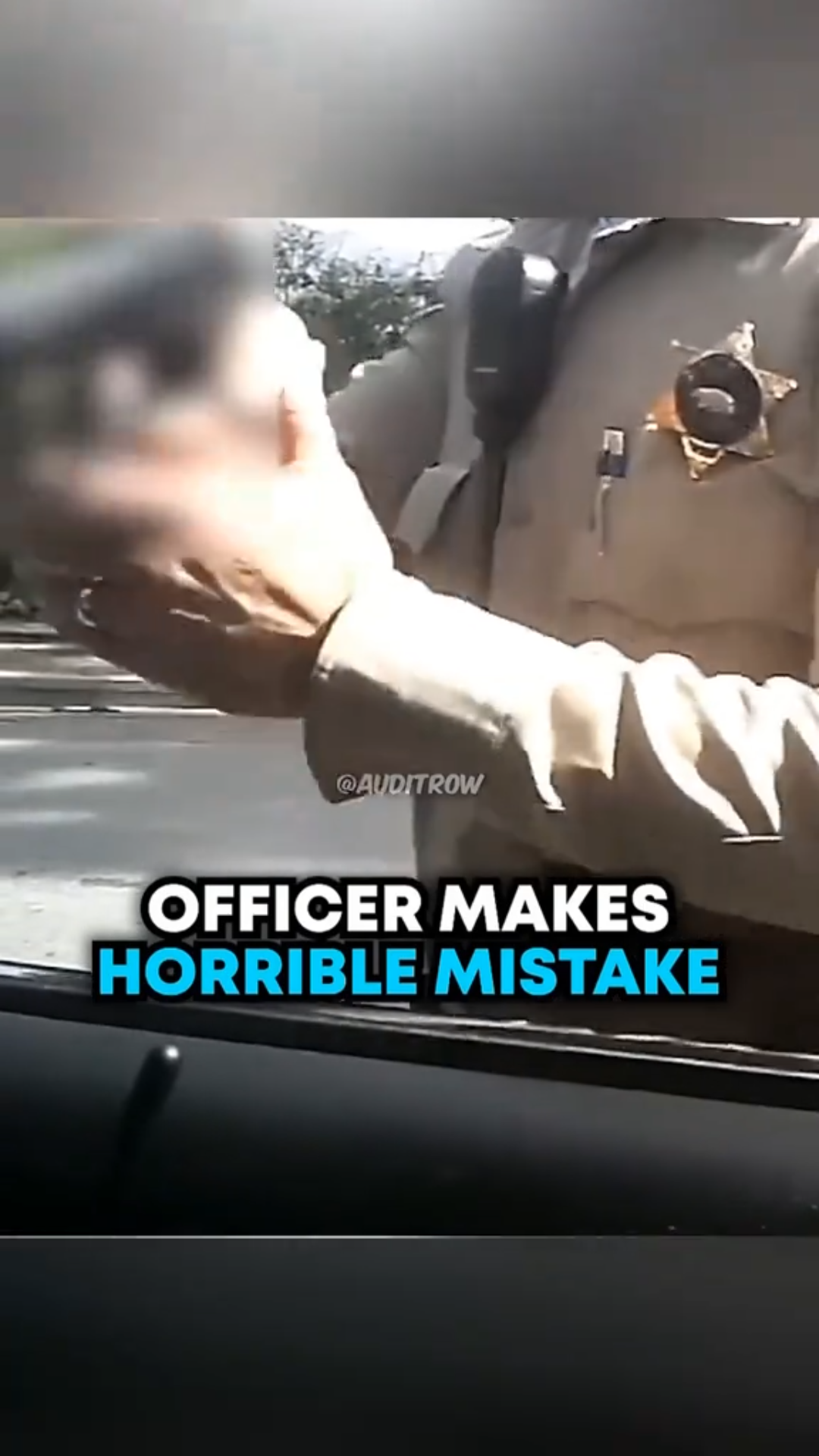 Officer Makes a Horrible Mistake