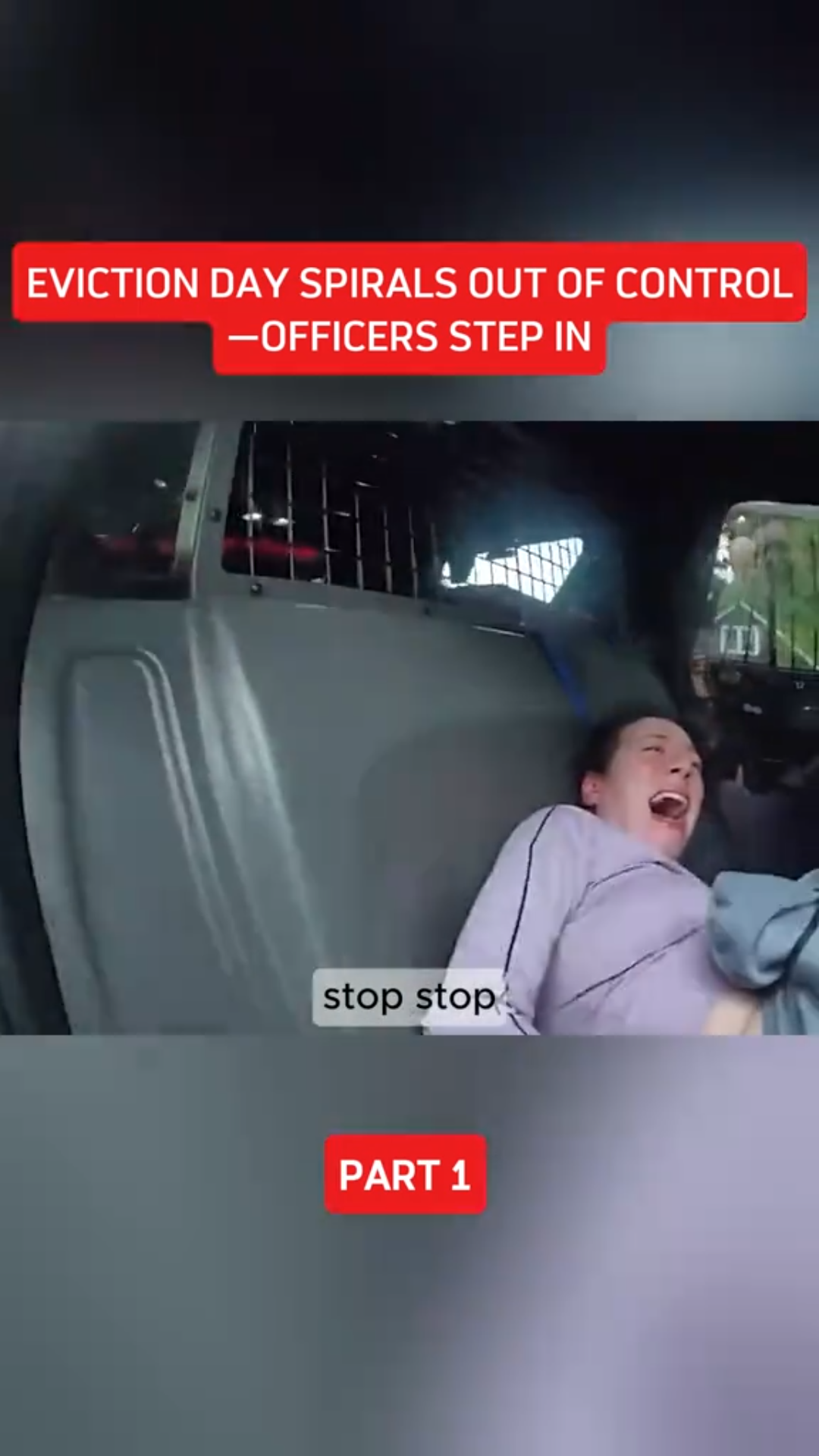 Eviction Day Spirals Out of Control — Officers Step In