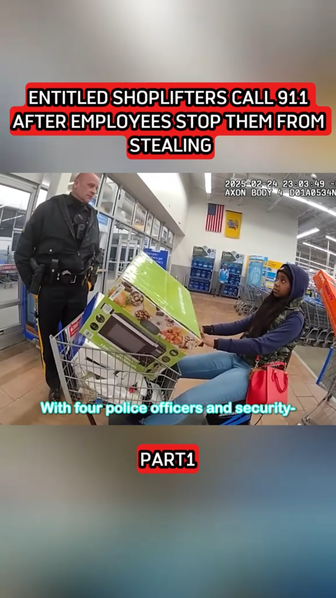 Entitled Shoplifters Call 911 After Employees Stop Them from Stealing