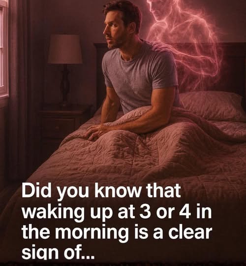 Did You Know That Waking Up At 3 Or 4 In The Morning Is A Clear Sign Of…See More