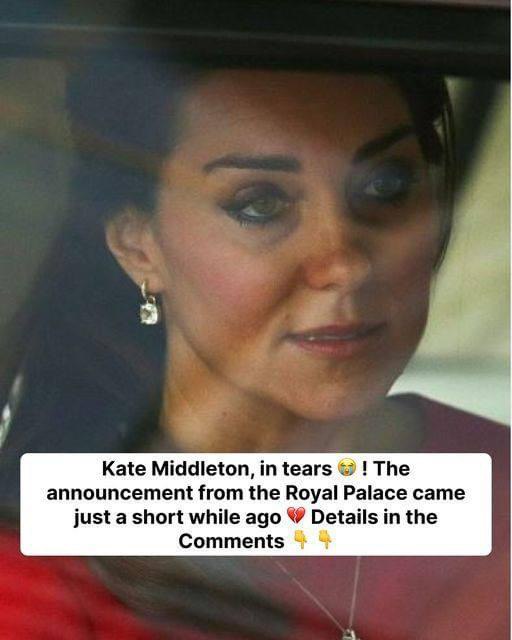 Kate Middleton shared her feelings with followers and expected their support during this hard period!