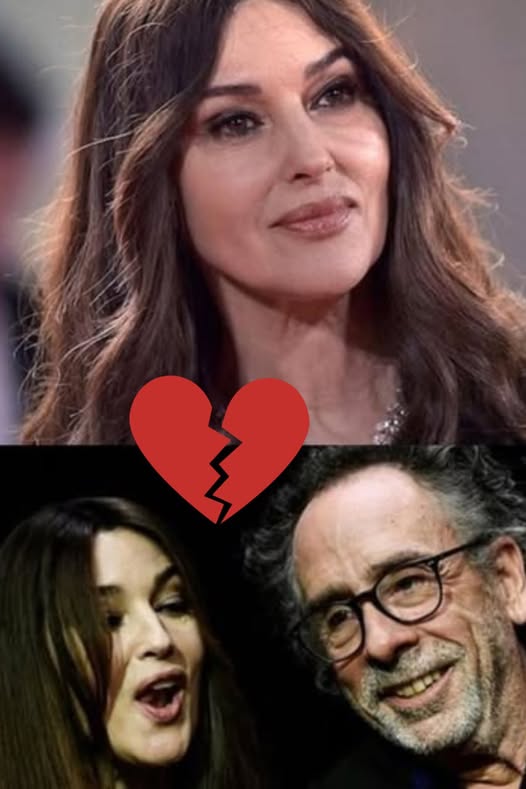End of an Era: Monica Bellucci and Tim Burton Split After Two Years Together.
