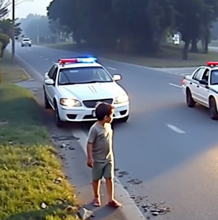 An Officer Stopped After Seeing a Toddler Alone Near the Street