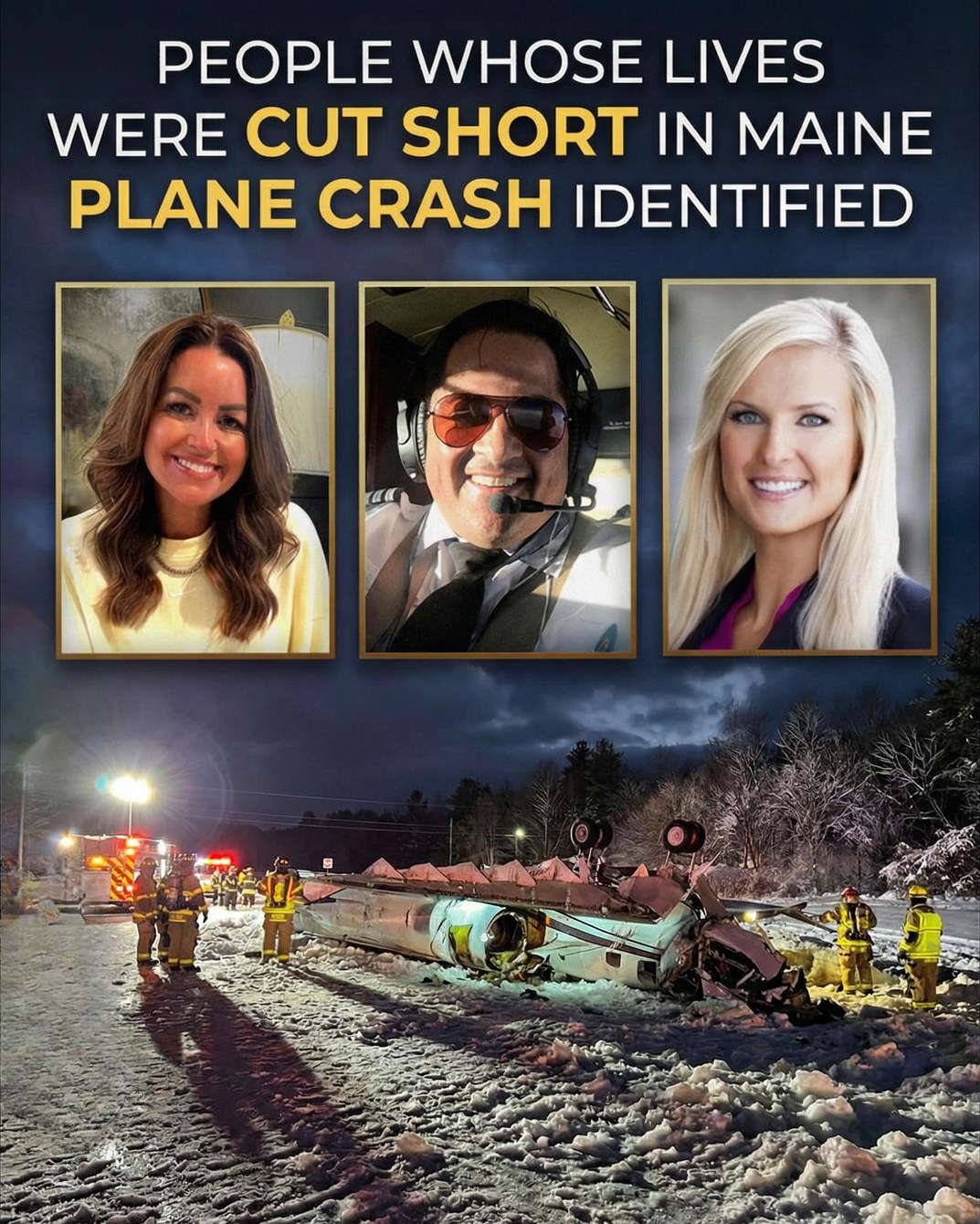 Authorities Investigate Maine Plane Crash Involving Houston Law Firm Aircraft