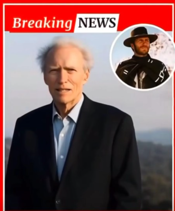 30 minutes ago in California, Clint Eastwood has been confirmed as!