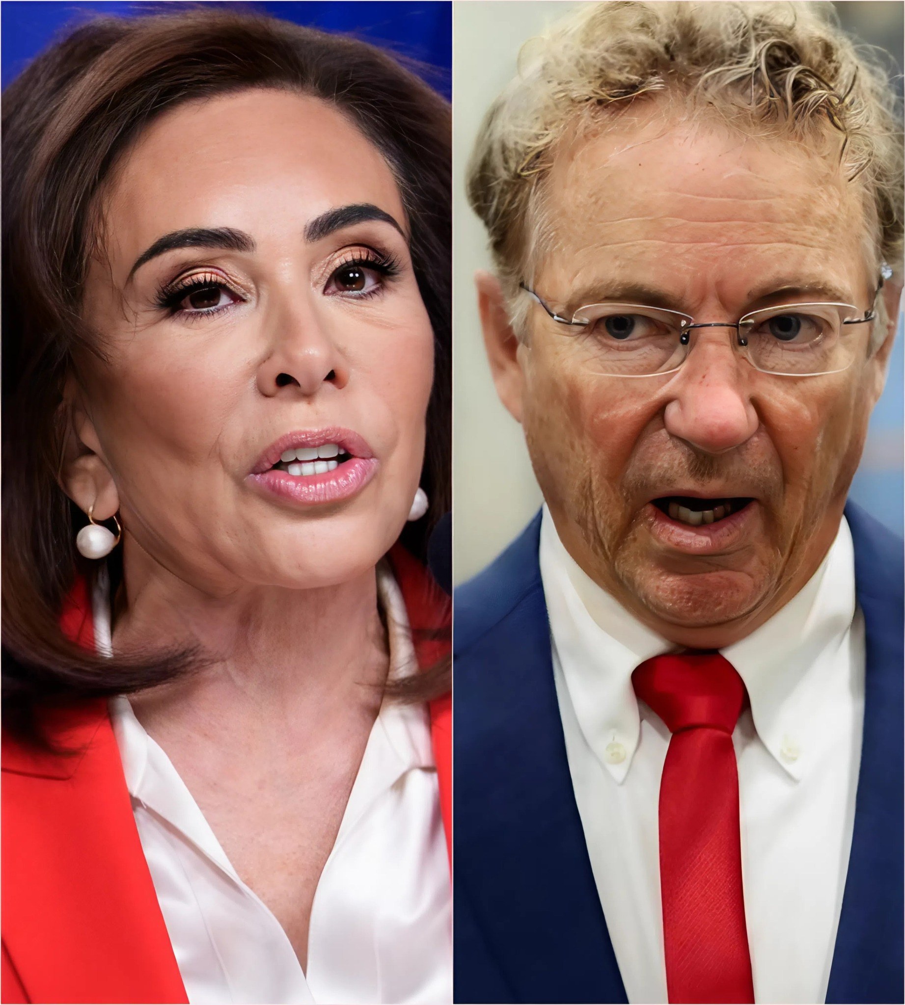 Search Results for: “You betrayed your own voters.” Those six icy words echoed across the Senate floor amidst the debt ceiling chaos, as Judge Jeanine Pirro turned to Senator Rand Paul
