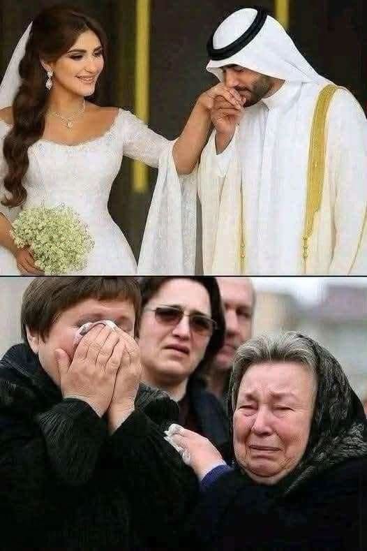 She married an ARAB millionaire and the next day she